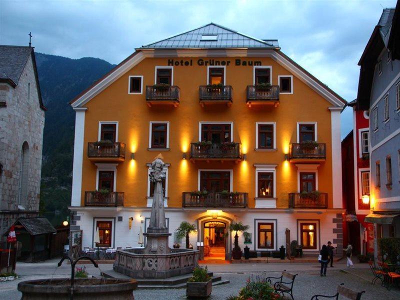 Seehotel Gruener Baum Hallstatt Buitenkant foto