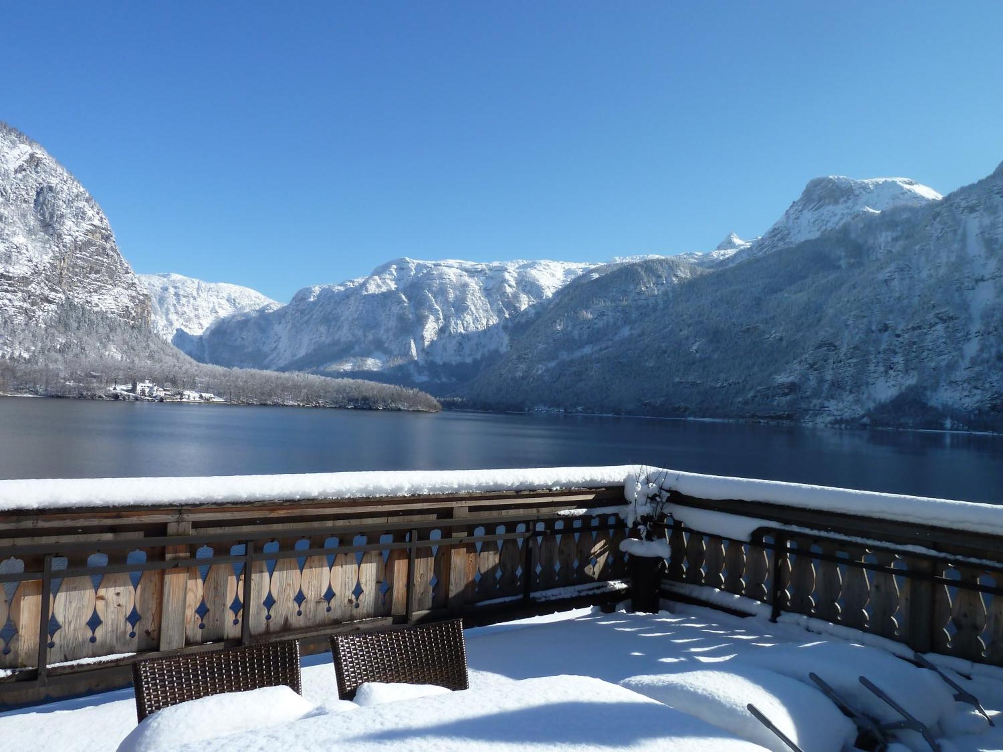 Seehotel Gruener Baum Hallstatt Buitenkant foto