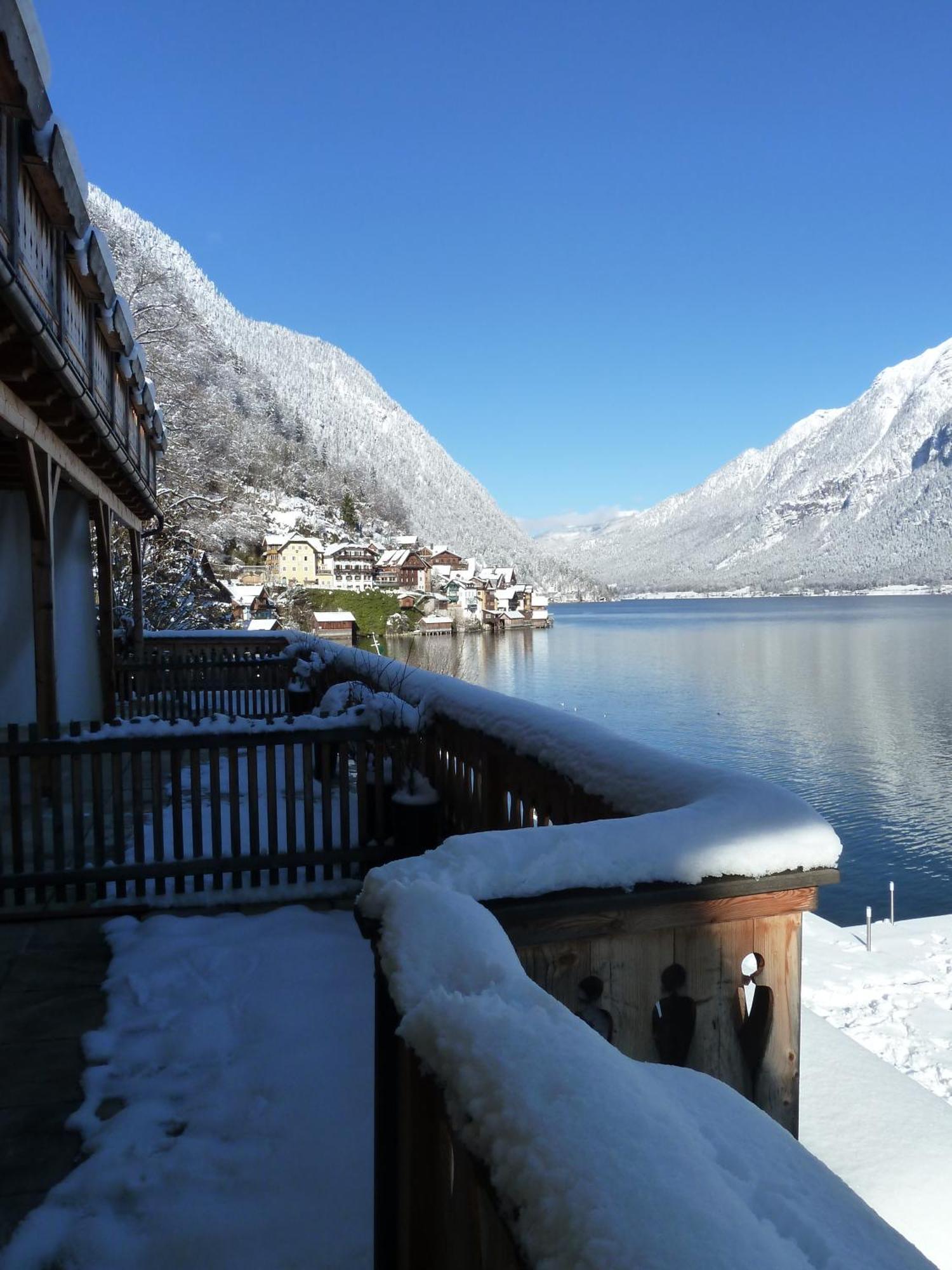 Seehotel Gruener Baum Hallstatt Buitenkant foto