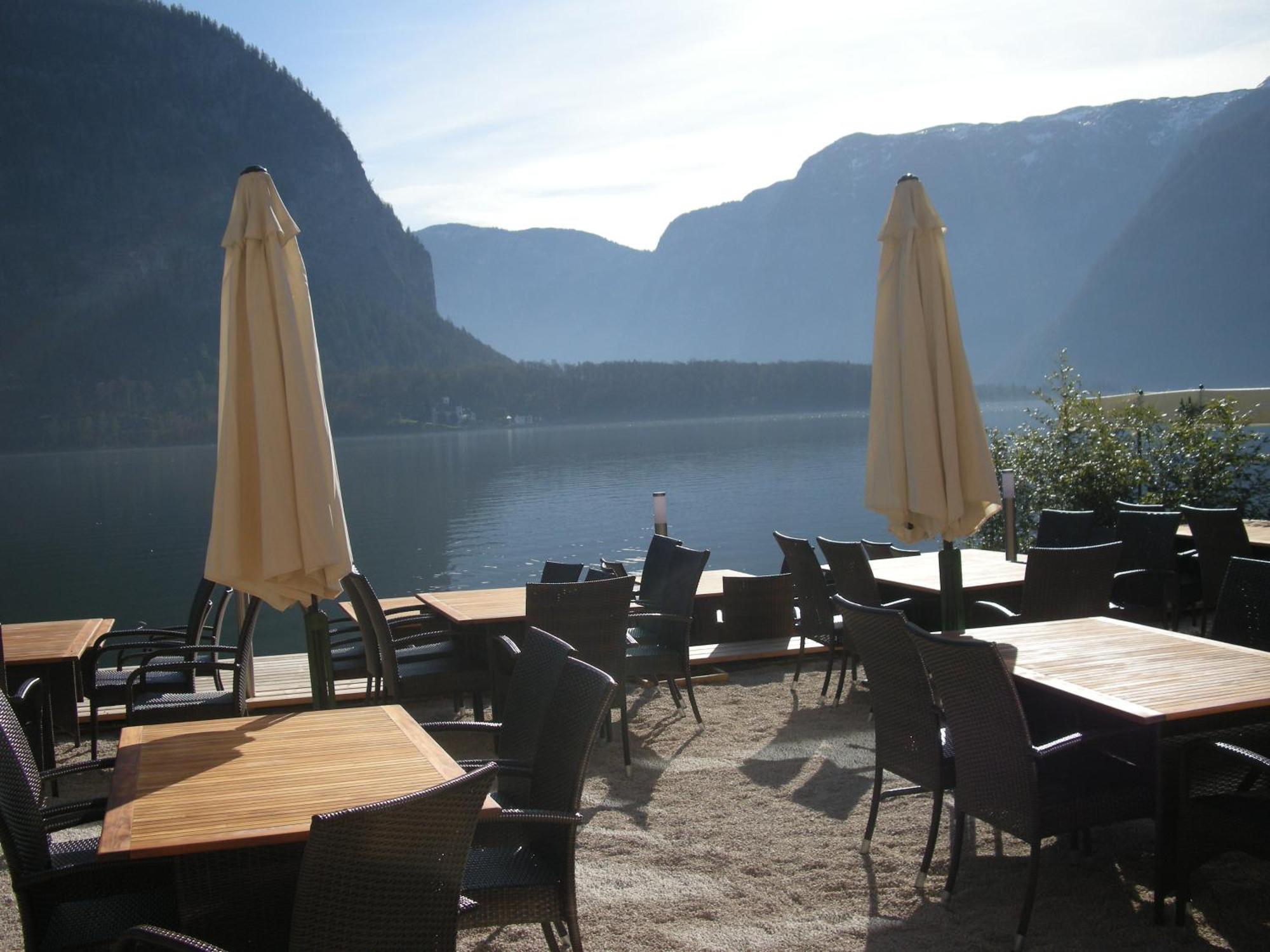 Seehotel Gruener Baum Hallstatt Buitenkant foto