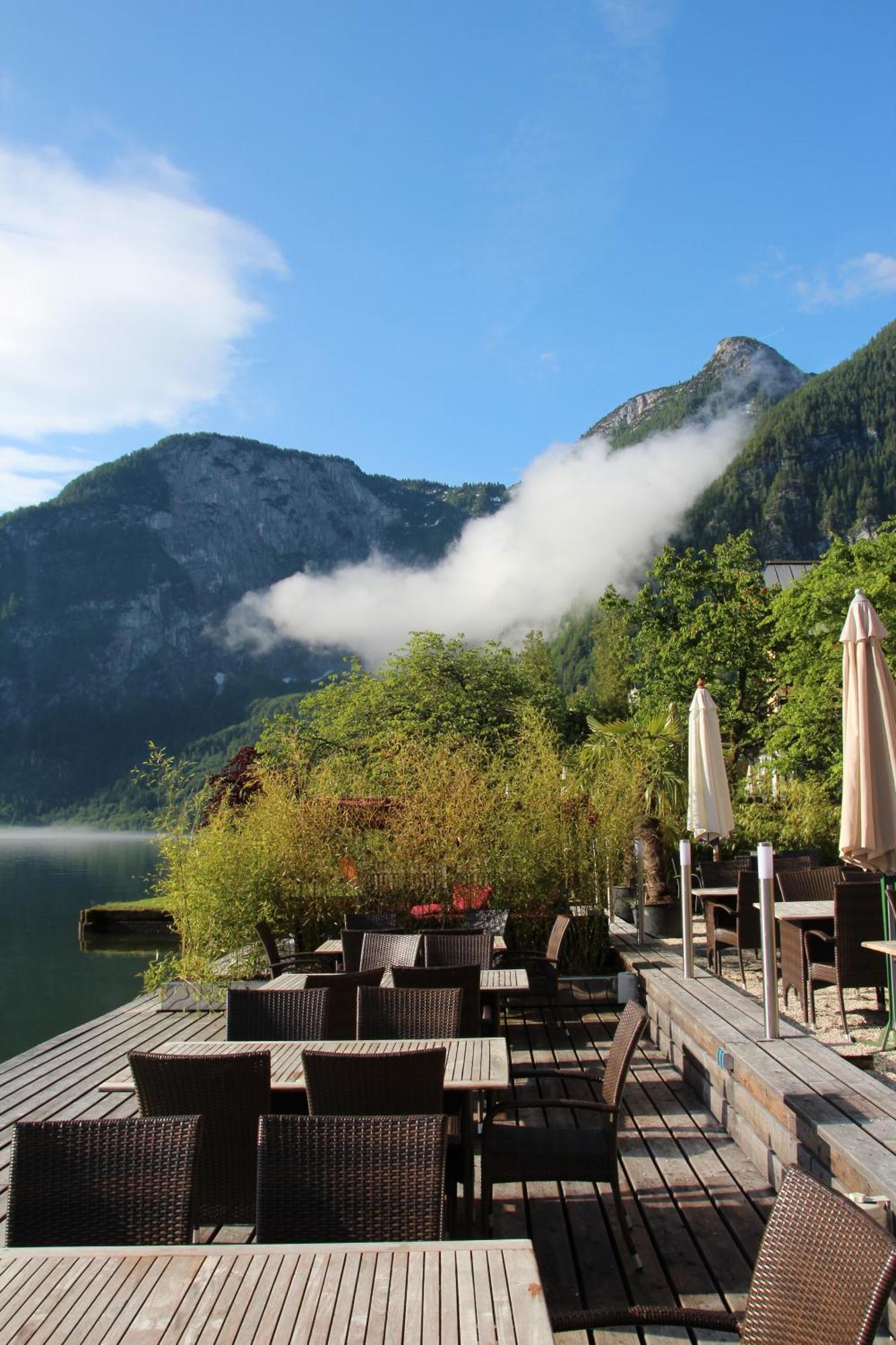 Seehotel Gruener Baum Hallstatt Buitenkant foto