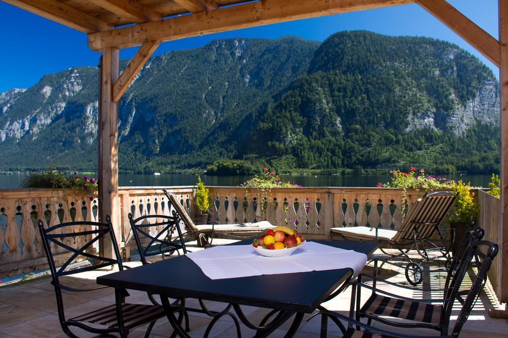 Seehotel Gruner Baum Hallstatt Buitenkant foto