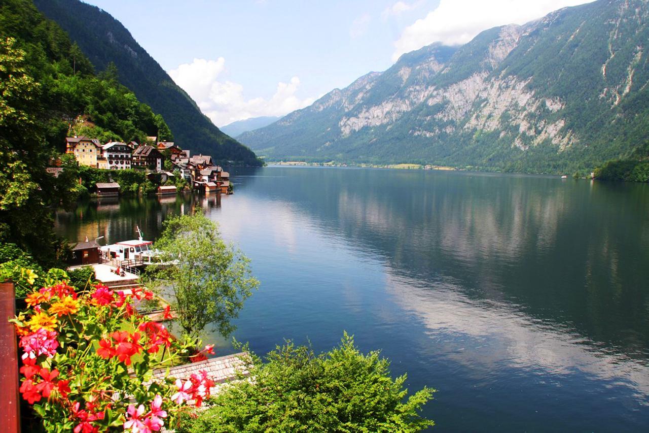 Seehotel Gruener Baum Hallstatt Buitenkant foto